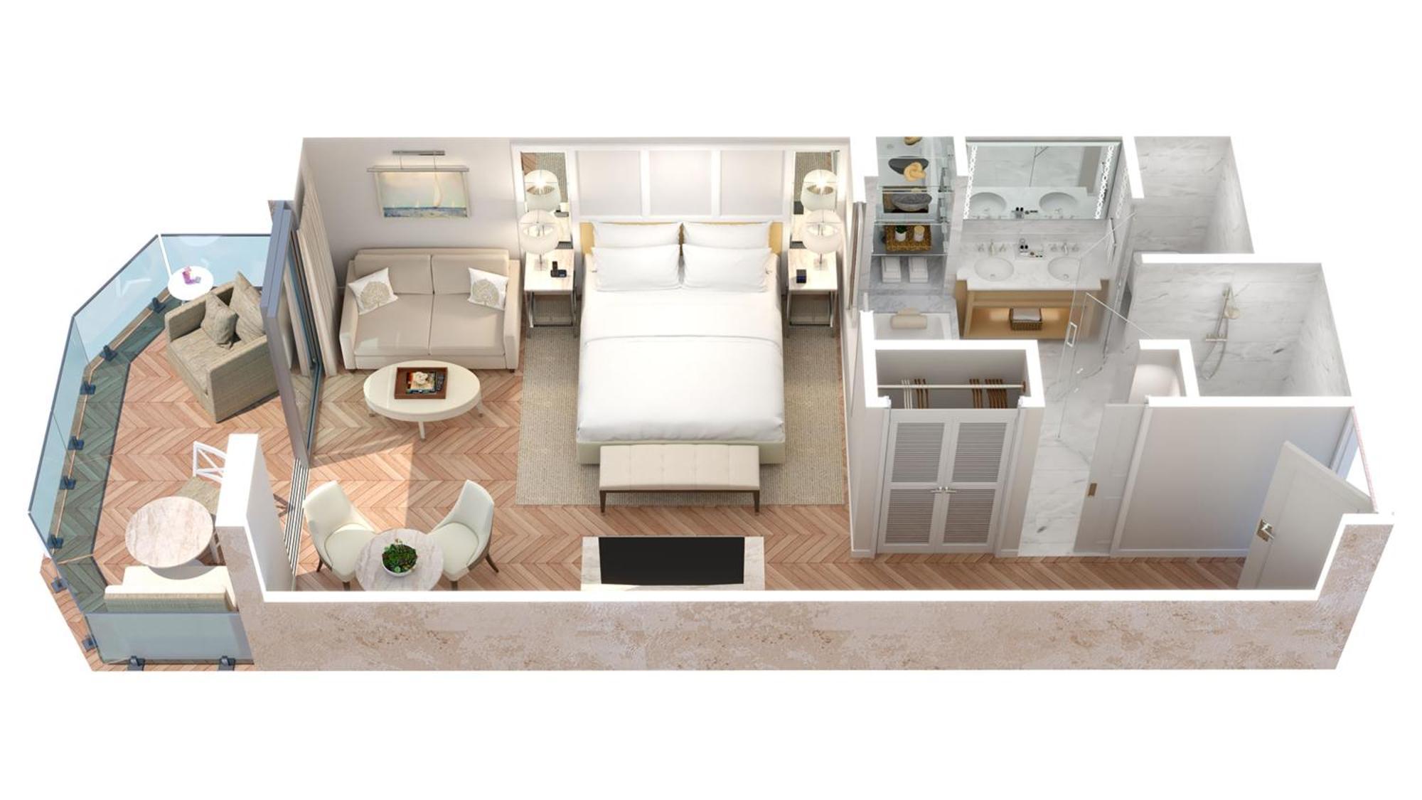 Premium Oceanfront King Studio